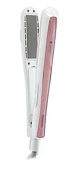 【中古】パナソニック ヘアアイロン ストレート用 海外対応 ナノケア 白 EH-HS97-W