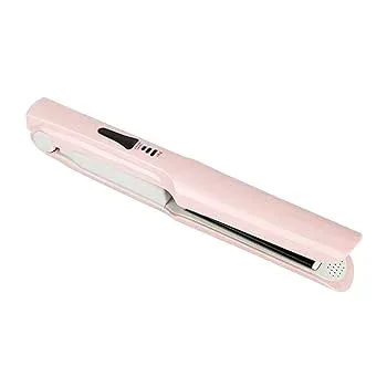 【中古】ヘアアイロン コードレス USB充電式 2in1 高速加熱 ミニヘアアイロン 持ち運び用 コームアイロン 美容 美容家電 ヘアケア 前髪 軽量 コンパクト