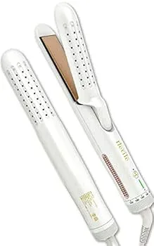 【中古】Iletile (アイルティル) エアカーリングアイロン 【美容師が開発】 火傷ほぼゼロ設計 ヘアアイロン 2way 水蒸気爆発を起こしにくい MAX200℃ 海
