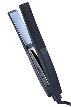 【中古】テスコム ヘアアイロン ストレートアイロン プロテクトイオン 25mm 海外対応 温度調整/ロック/メモリー機能 自動OFF 開閉ロック NIS500A ラク抜