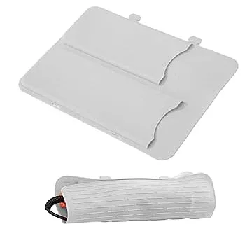 【中古】フラットアイロン | ヘアアイロン用シリコントラベルバッグ - アイアンホルダーとマットポーチ、アイロントラベルポーチ、フラットアイアン用耐