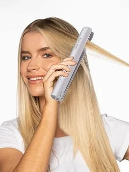 【中古】USB充電式 ヘアアイロン コードレス スヘアカーラー ストレートヘアアイロン 2in1 両用カールアイロン ミニヘアアイロン 持ち運び 美しいヘアス