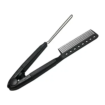 【中古】HAKIDZEL 1個 V字型 ヘアー 縮毛 コーム ヘアカット 消耗品 多目的 コーム ヘアカット コーム V ヘアー ストレートアイロン ヘアスタイル コーム