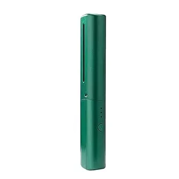 【中古】ヘアアイロンコードレス ヒートブラシ USB充電式縮毛矯正 充電式縮毛矯正コーム 便利なヘアアイロン マイナスイオンヘアアイロン 縮毛矯正 カー
