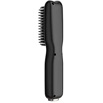 【中古】コードレスヘアアイロンブラシヘアアイロンコームポータブルストレートヘアアイロンコーム旅行 アウトドアギフト用ヘアアイロンコームブラシ