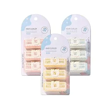 【中古】3パック多機能手動ヘアカーリングアイロン、二層クイックスタイリングカーリングアイロン、DIYカーリングスタイリングツール、家庭用ヘアサロン