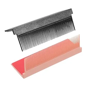 【中古】Frcolor 2個 電動スプリント コーム くし ヘアツール ヘアブラシストレートナー 加熱コームアタッチメント 電動プレスコーム ストレートヘアブラ