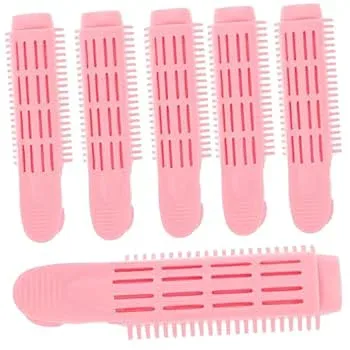 【中古】TOVINANNA 6本 ヘア ボリューム クリップ ルート クリップ クリップ ヘア用 ローラー ボリューム ヘア 製品 ホット ローラー クリップ ヘア ボリ