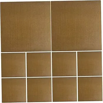 【中古】minkissy 20個 パーマアイロン保温パッチ カーラー コードレスストレートナー 再利用可能なベーキングマット アクセサリー ワンド グラスファイ