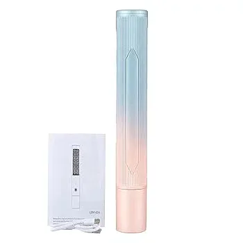 【中古】USB ヘアアイロン コーム - ストレートブラシヘアアイロンスティック | 4000mAh 女性のためのポータブルブラシ火傷防止、3 レベルの温度、