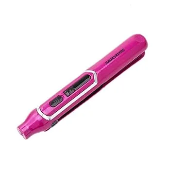 【中古】USB充電式ストレートヘアアイロンワイヤレスポータブルプロフェッショナルヘアカーラー