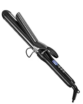 【中古】BAYATA ヘアアイロン カールアイロン コテ 32mm 巻き髪 カーラー 25段階温度調整 MAX220℃ デジタル温度表示 自動電源OFF 海外対応 PSE認証済み