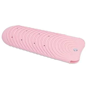 【中古】VENOAL ピンク ストレートヘアアイロンポーチ、フラットアイアンカーリングアイロンホットヘアツール用耐熱マットホルダー
