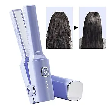 【中古】ショートヘア用の小さなフラットアイロン、小さなフラットアイロン - ポータブルヘアアイロン,ショートヘア、前髪、すべてのヘアスタイルの髪用