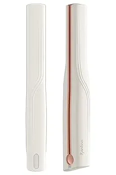 【中古】Ryanboo 超音波ヘアトリートメントアイロン 1MHz超音波トリートメント導入器 トリートメント浸透促進 ヘアケア 青色&赤色LED 赤外線温熱 マイナ
