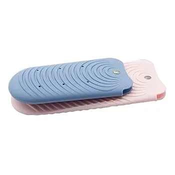 【中古】Beaupretty 2個 ボタン絶縁カバー 製品 ストレートヘアアイロンスリーブ ヘアブラシストレートナー 櫛 スタイリングヒートマット 断熱カバー カ