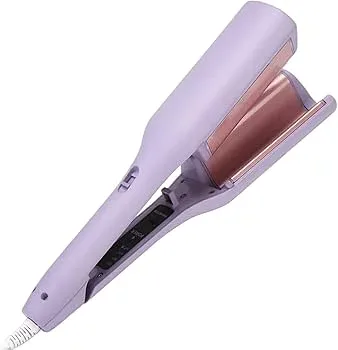 【中古】ヘアアイロン カール ウェーブアイロン 32mm V字型ヘアアイロン 4段温度調節 ウェーブヘアアイロン 軽量 USB 充電式 ワイヤレス カール ヘアアイ