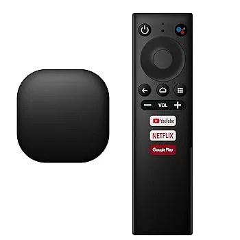 【中古】【未使用】Emotn 4K Streaming Dongle (Android TV 10.0搭載 ストリーミングドングル)【4K UHD/簡単セットアップ/Chromecast対応/Dolby Digital Plus対応 /