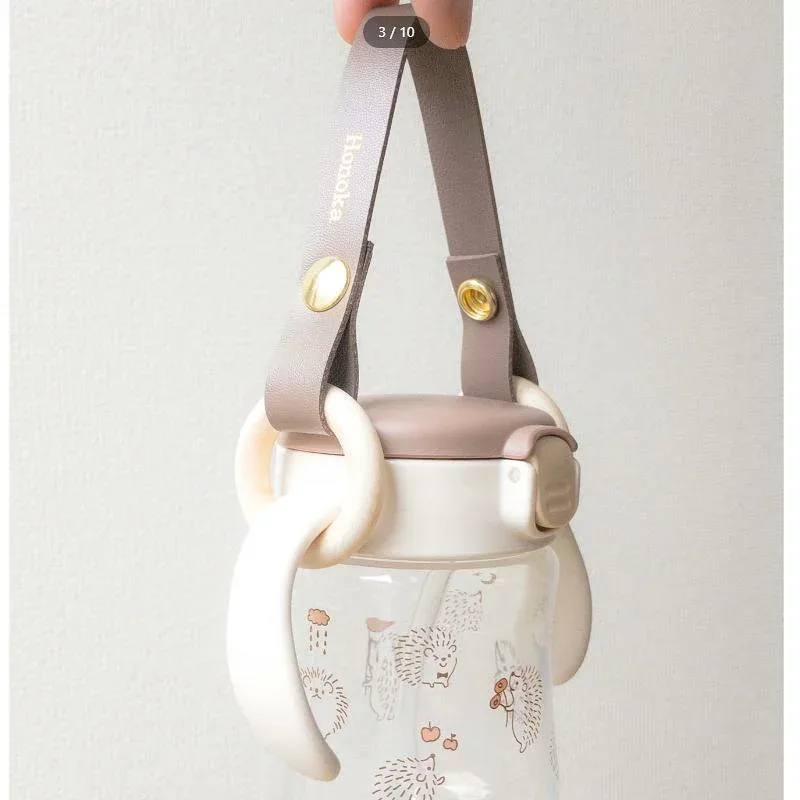 Stroller Drink Holder for Babies, Baby Bottle, Bottle, Cup, Holder with Handle, Portable, Lightweight, Compact, Easy to Install, Going Out, Walking, Available in Many Colors