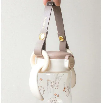 Stroller Drink Holder for Babies, Baby Bottle, Bottle, Cup, Holder with Handle, Portable, Lightweight, Compact, Easy to Install, Going Out, Walking, Available in Many Colors
