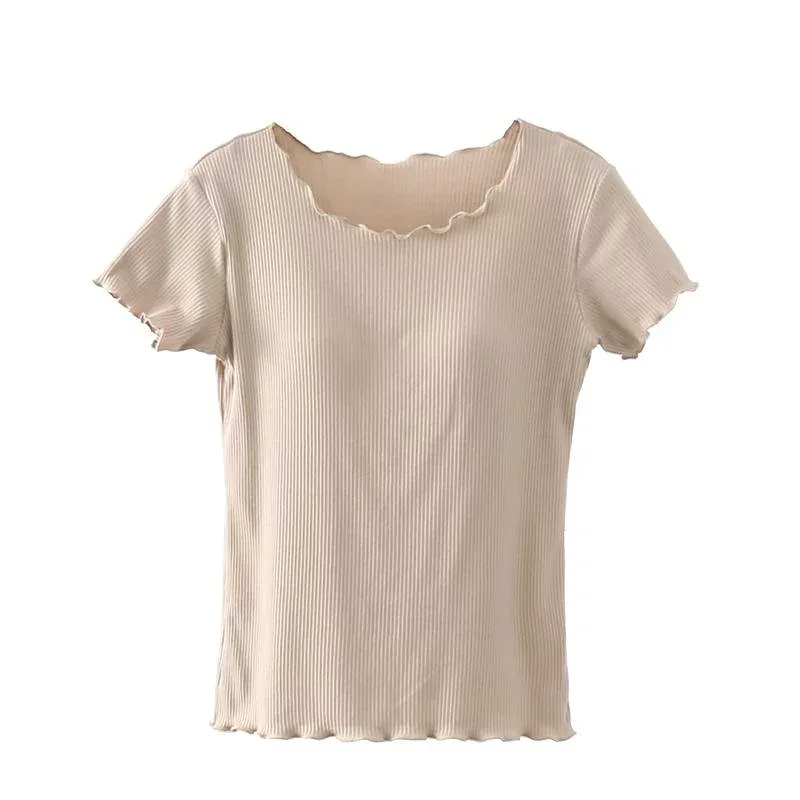 Tシャツ レディース カップ付き 半袖 綿 ルームウェア パジャマ インナー トップス カットソー ブラトップ ヨガウェア 部屋着 春夏秋 通気性 伸縮性 無地 丸首