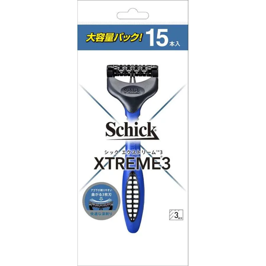 【※エントリーでP5倍※】 シック|Schick エクストリーム3(15本入)