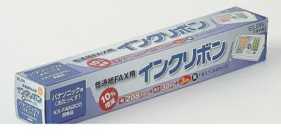 (LINEクーポン有)朝日電器 ELPA FIR-P20 FAXインクリボン FIRP20 エルパ ファックスインクリボン 家庭用 パナソニック おたっくす 印字 パナソニック用 家電 普通紙FAX用 ファクシミリ