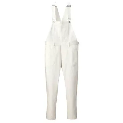 (LINEクーポン有)4930269218846 SMART WORK WEAR SW151 メンズオーバーオール 色:ホワイト サイズ:LL