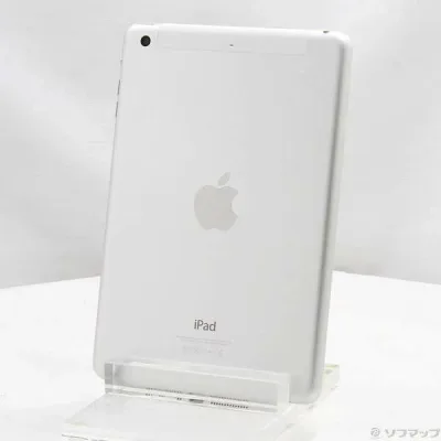 【中古】Apple(アップル) iPad mini 3 16GB シルバー MGHW2J/A au 【368-ud】