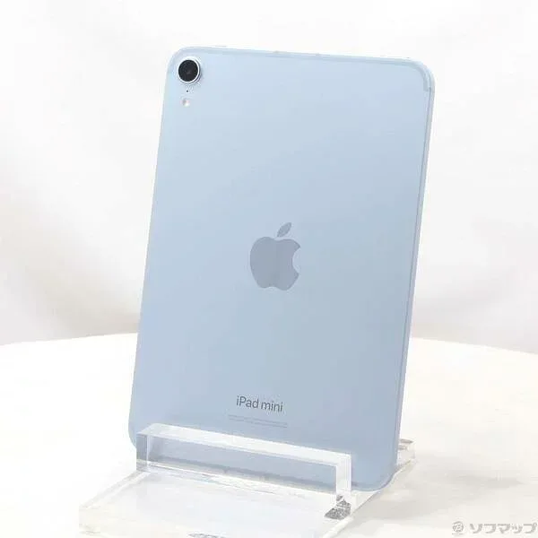 【中古】Apple(アップル) iPad mini(A17 Pro) 128GB ブルー MXPP3J/A SIMフリー 【349-ud】