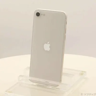 【中古】Apple(アップル) iPhone SE 第3世代 64GB スターライト NMYD3J/A SIMフリー 【348-ud】