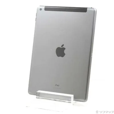 【中古】Apple(アップル) iPad 第7世代 128GB スペースグレイ MW6E2J/A auロック解除SIMフリー 【198-ud】