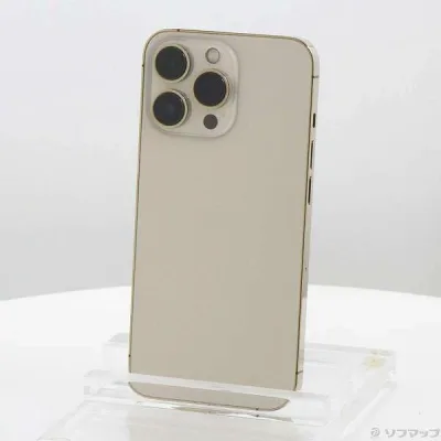 【中古】Apple(アップル) iPhone13 Pro 128GB ゴールド MLUH3J/A SIMフリー 【295-ud】