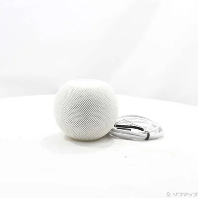 【中古】Apple(アップル) HomePod mini ホワイト MY5H2J/A 【344-ud】
