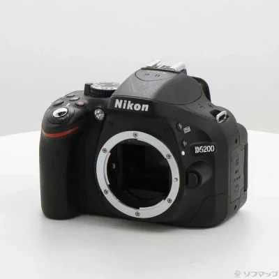 【中古】Nikon(ニコン) NIKON D5200 ボディ ブラック 【198-ud】