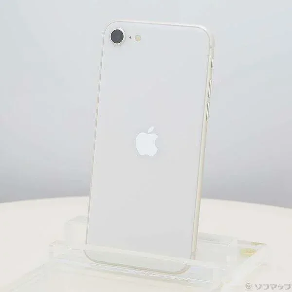 【中古】Apple(アップル) iPhone SE 第3世代 64GB スターライト MMYD3J/A SIMフリー 【297-ud】