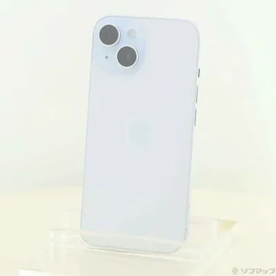 【中古】Apple(アップル) iPhone15 128GB ブルー MTML3J/A SIMフリー 【258-ud】