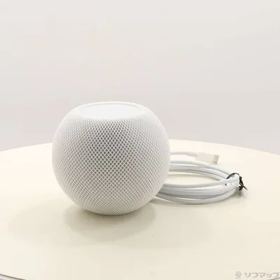 【中古】Apple(アップル) HomePod mini ホワイト MY5H2J/A 【377-ud】