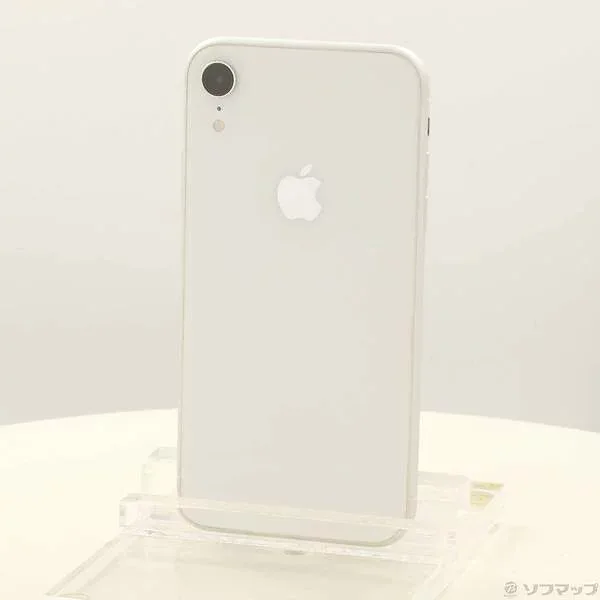 【中古】Apple(アップル) iPhoneXR 64GB ホワイト MT032J/A SIMフリー 【258-ud】