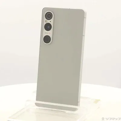 【中古】SONY(ソニー) Xperia 1 VI 256GB プラチナシルバー SOG13 au SIMフリー 【349-ud】