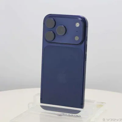 【中古】Apple(アップル) iPhone17 Pro 256GB ディープブルー MG874J/A SIMフリー 【305-ud】