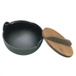 【五進】五進 アルミ 田舎鍋 シリコンフッ素加工 30cm