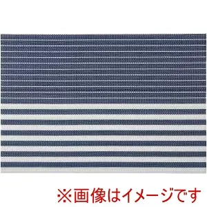 【不二貿易】不二貿易 Pasuto ランチョンマット 45×30cm ストライプブルー