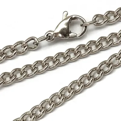 sn18 50cm ステンレス 喜平ネックレス チェーン 40cm 45cm 50cm 55cm 60cmメンズ アクセ ネックレス チェーンのみ ファッション 男性用 おしゃれ アクセサリー アクセONE 新作 服 夏 夏物 夏服