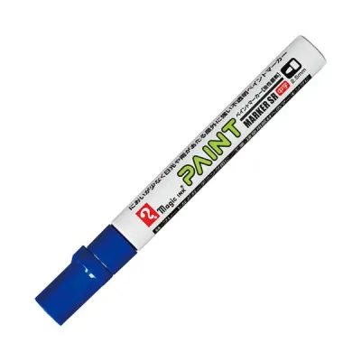 (まとめ)寺西化学工業 ペイントマーカーSR 中字 No.550 青【×20セット】