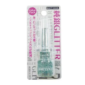 Beauty Nailer Pure Silver GLITTER Glitter SGP-10