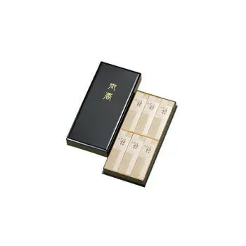 奥野晴明堂 沈香極(微煙)バラ6箱入 化粧箱(黒)