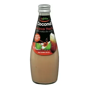 ユーグローブ ココナッツミルクドリンク タイティー(ナタデココ入り) 290ml 12個セット 162001
