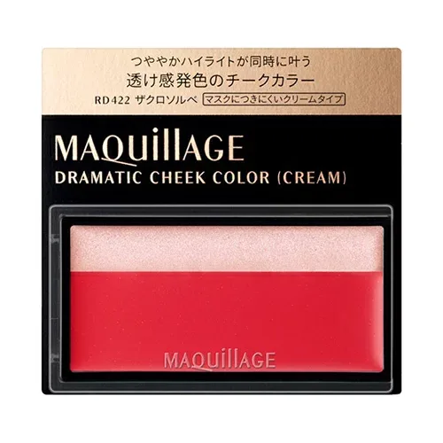 資生堂(SHISEIDO) マキアージュ ドラマティックチークカラー (クリーム) RD422 ザクロソルベ ザクロソルベ (2g)