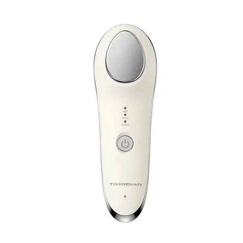 TOUCHBeauty TB1389WH ホット&クールマルチ美顔器 冷感モード搭載 音波振動で美容液を浸透 ホワイト